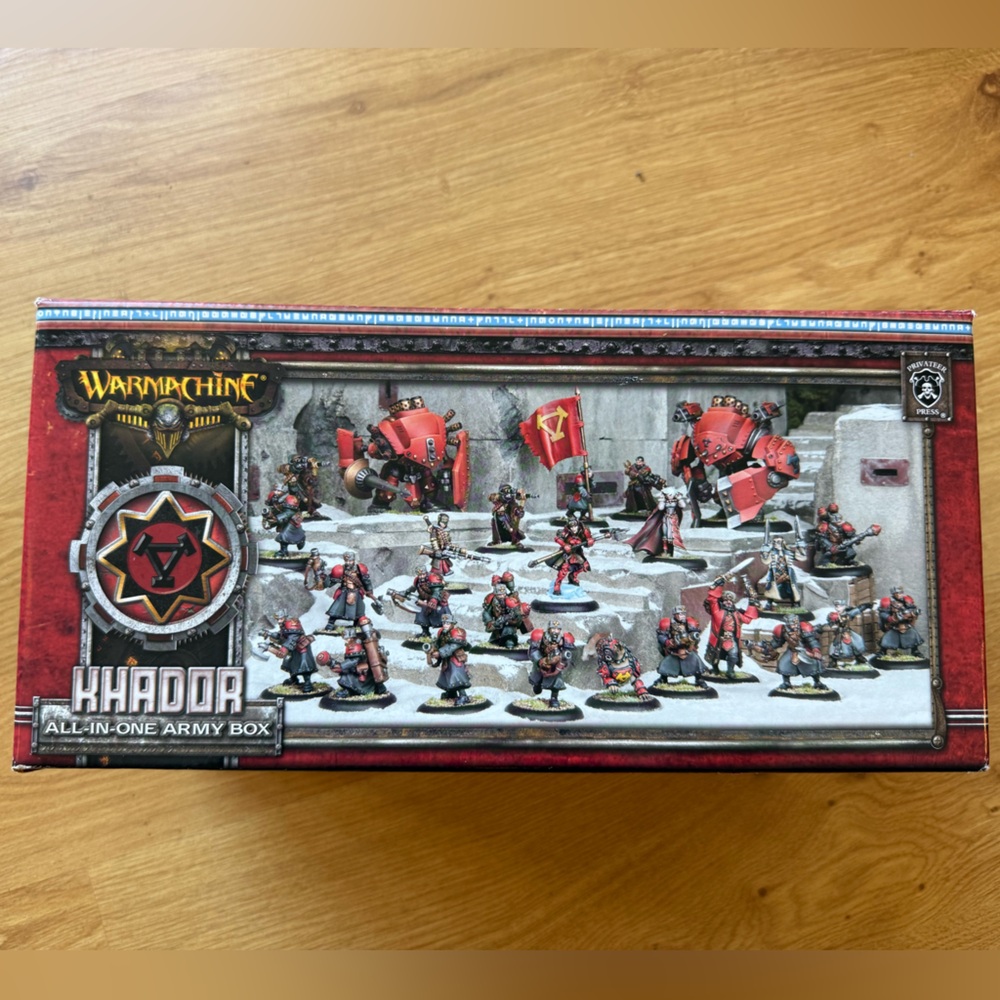 Warmachine Khador All in One Army with juggernaut, & other warjacks & warcasters
